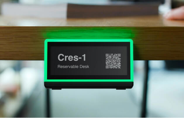 Crestron Desk Q DSS-100 in use